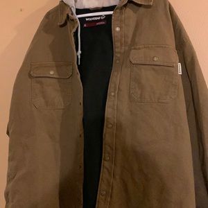 Wolverine Button Up Hoodie